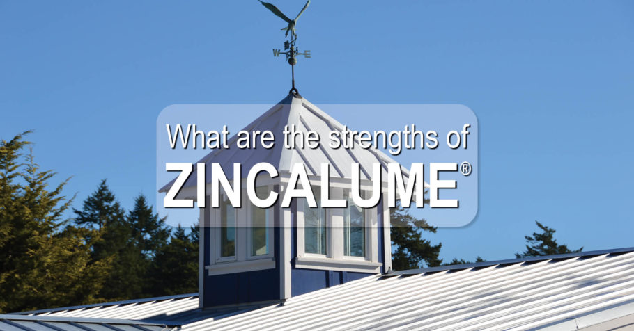 Galvanized Versus ZINCALUME Coated Metal
